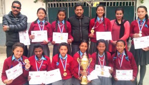 Kabaddima first Kotdevi School teamko samman