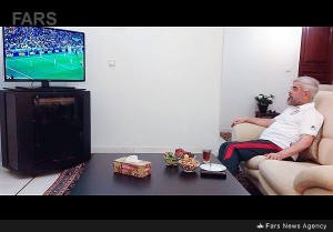 Iranian Prez watchinfg wC - Copy